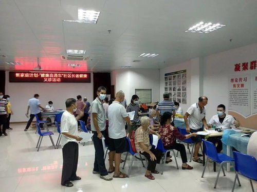 東城峽口 新家庭計(jì)劃 健康直通車 社區(qū)長者健康義診活動